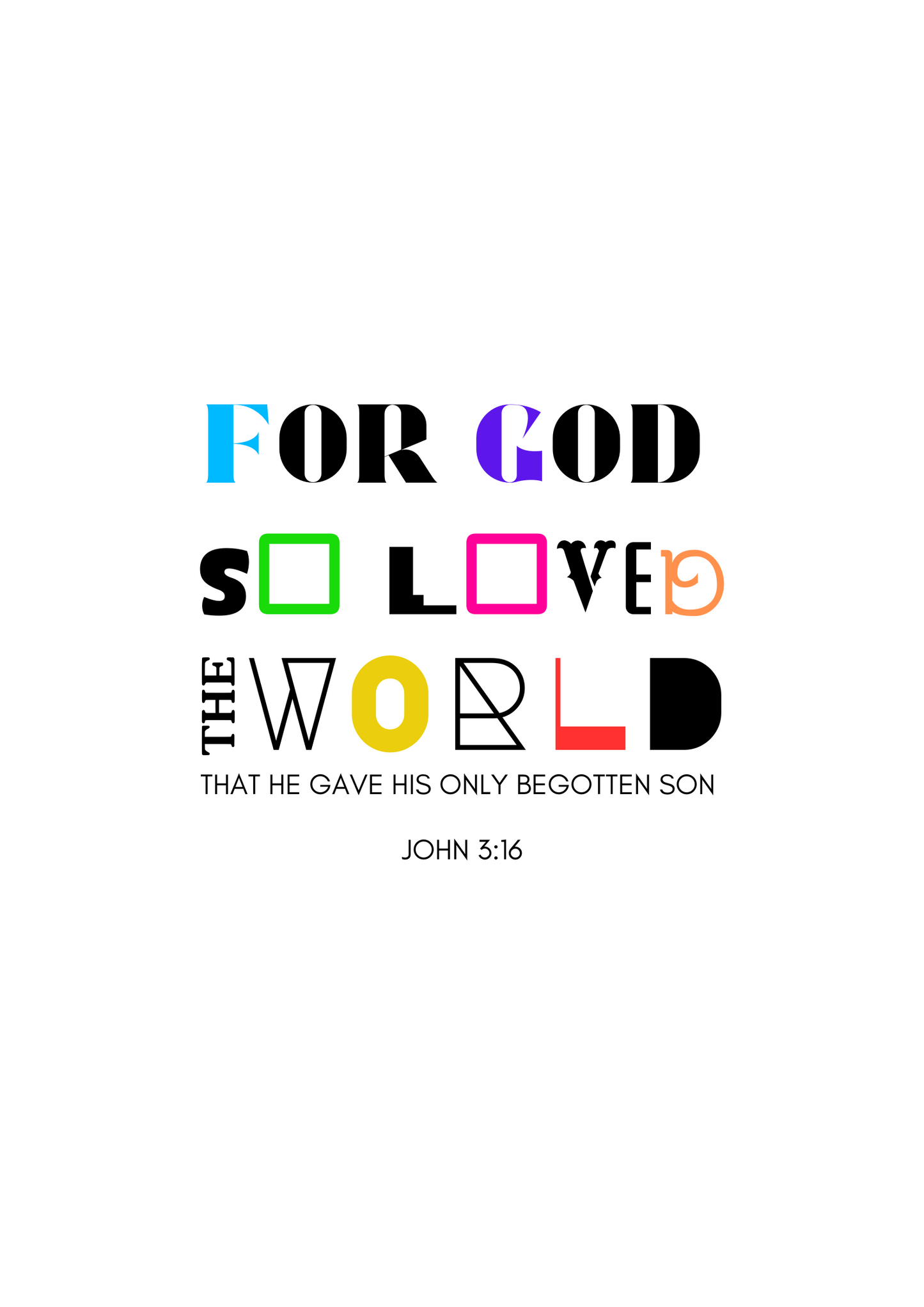 John 3:16 (hoodie)