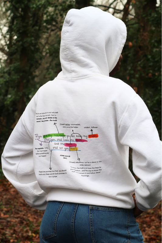 John 8:31-32 Hoodie
